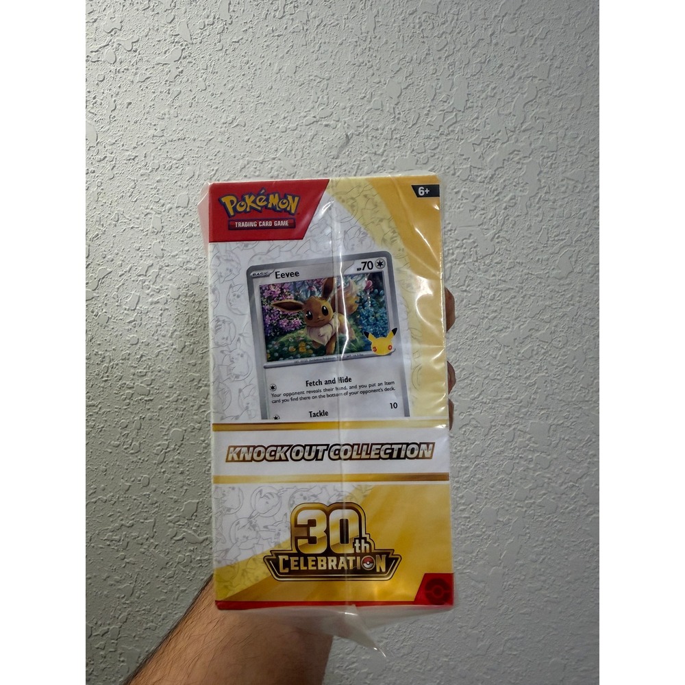 Pokemon TCG 30th Anniversary Knockout Collection 4ct Bundle Eevee Sealed